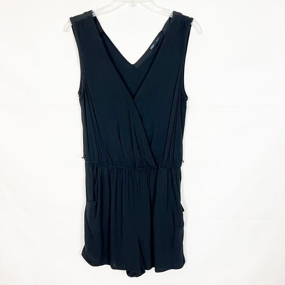 Bebop Black Sleeveless Romper Juniors L